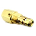 thumbnail image 2 of 3/4" Female NPT x 3/4" Male MNPT Brass Air Compressor In Tank Check Valve, 2 of 2