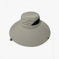 thumbnail image 3 of Men's Sun Breathable Fisherman Hat For Outdoor Activities Cute Visors for Women Western Style Hat Hat with Neck Cover Or Hats Men Huge Beach Hat Visors Women Solar Roller Hat Men's Rain Hat Big Hats, 3 of 3