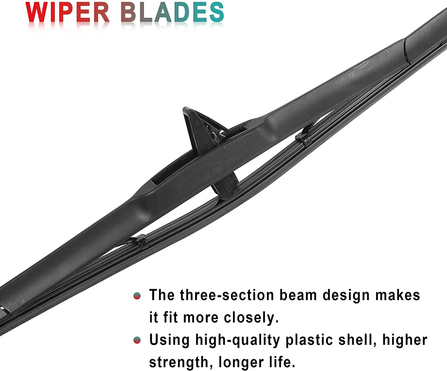 Bosch ClearPlus Intelli-Curve Wiper Blades – 24 & 19 Inch All Weather (2-Pack) For J-Hook Arms