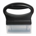 thumbnail image 1 of 3 Pcs 48-Blade Meat Tenderizer Tool Stainless Steel Needles Spring-Loaded Handheld Meat Pounder for Steak Chicken Beef Kitchen Cooking Marinating Dishwasher Safe with Protective Cover, 1 of 5