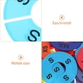 thumbnail image 3 of LOLIPPYY Round Plastic Clothing Rack Size Dividers 40Pcs for Store Use, 3 of 6