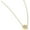 Yellow, variant on Unique Moments 925 Sterling Silver Adjustable 16 Inch 1/8ctw Lab Grown Diamond Necklace for Women/Men