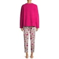 thumbnail image 6 of Secret Treasures Women’s and Women’s Plus Long Sleeve Plush Pajama Set, 6 of 7