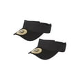 thumbnail image 1 of TopHeadwear 2 Pack Youth Size Sun Visor - Black, 1 of 2