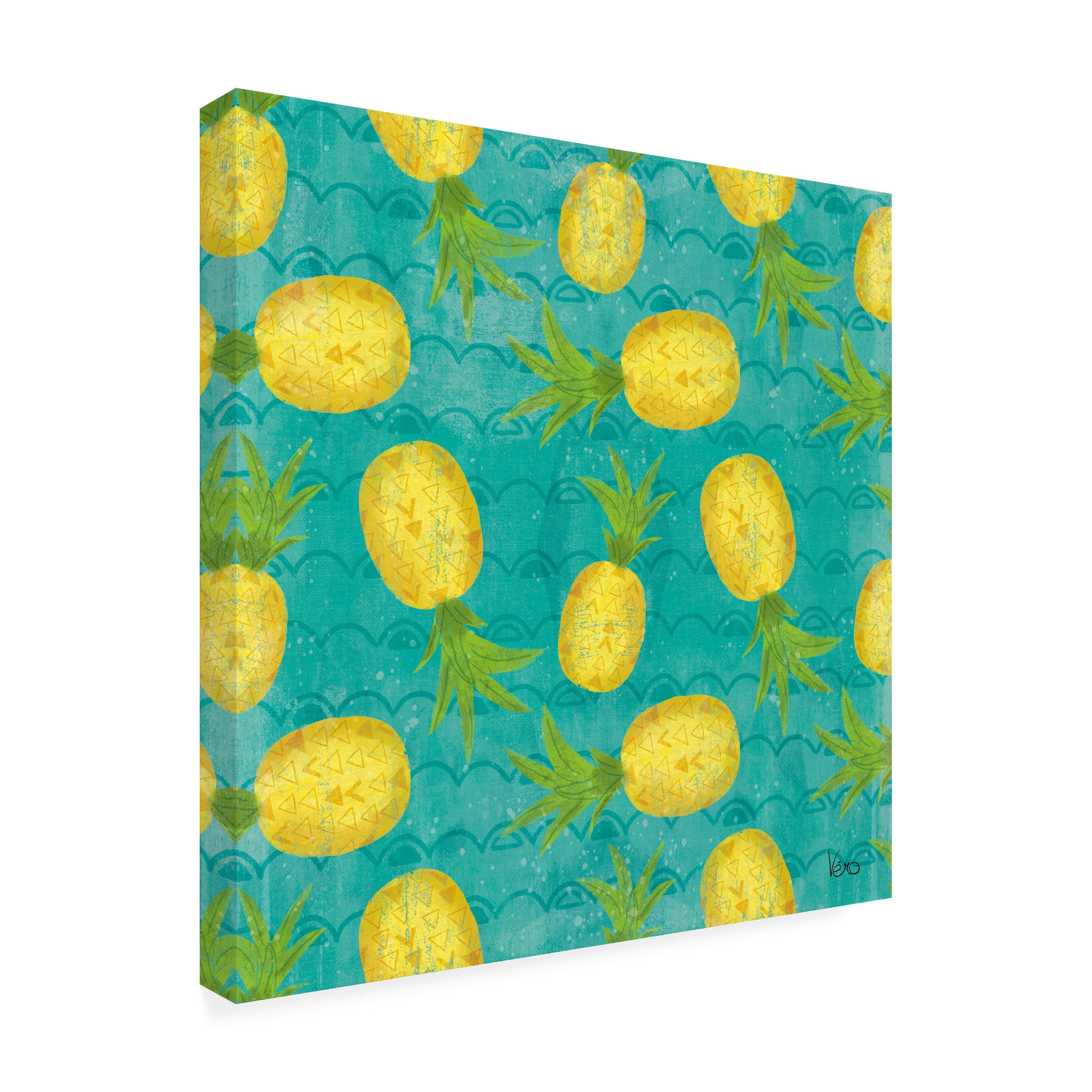 Veronique Charron 'Good Vibes Pattern VIIB' Canvas Art