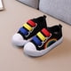 thumbnail image 1 of Zapatos de lona para niños, primavera y otoño, zapatos blancos para niñas, zapatos individuales arcoíris, zapatos para niños, zapatos de tabla para bebé, 1 of 5