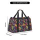 thumbnail image 3 of Fotbe Rock Music Bolsa de Viaje con Estampado, Bolsa de Fin de Semana para Mujer con Compartimento para Zapatos, Bolsa de Gimnasio con Bolsillo Húmedo, 3 of 7