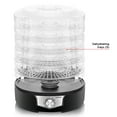thumbnail image 6 of Chefman 5-Tray Adjustable Food Dehydrator, Black, 6 of 7