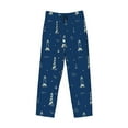 thumbnail image 4 of Goofa Lighthouses and Anchors Printed Soft Pajama Pants for Men, Wide Leg Comfy Casual Lounge Yoga Pants-, 4 of 9