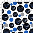 thumbnail image 2 of Superman Thin Blue Line Flag Shield Logo Premium Gift Wrap Wrapping Paper Roll, 2 of 5