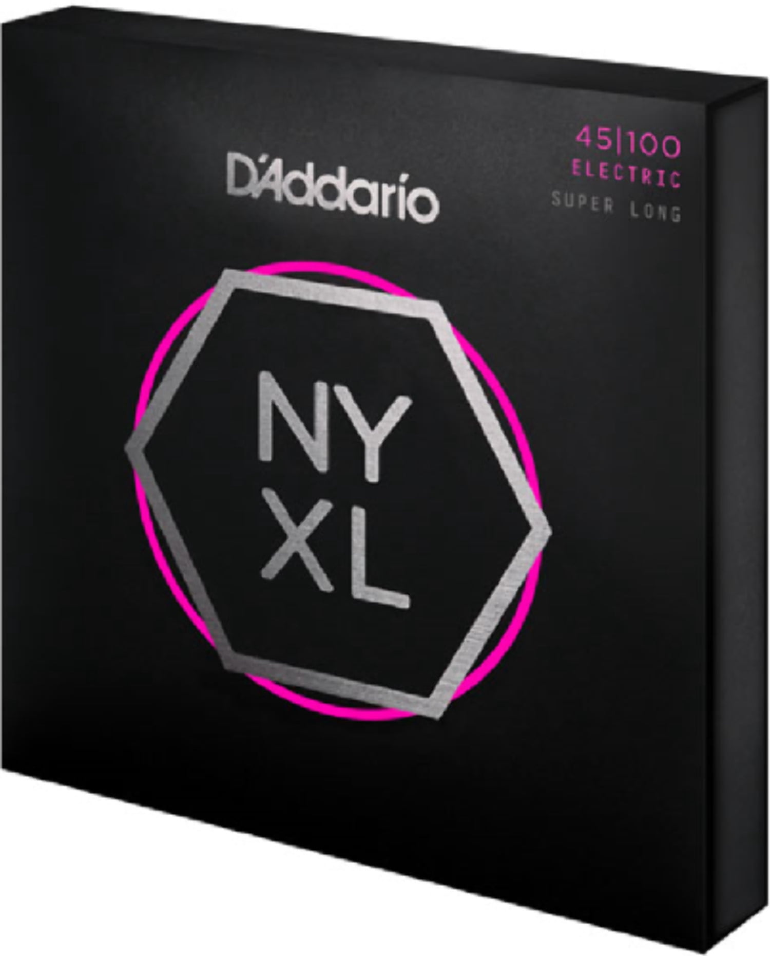 D'Addario NYXL45100SL Bass Guitar Strings, Regular Light 45-100 Super Long Scale