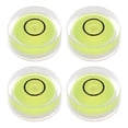 thumbnail image 1 of Unique Bargains 4 Packs Round Bubble Level 15x6mm Mini Circular Bullseye Spirit Levels for Leveling Camera Tripod Telescope, Lime, 1 of 6