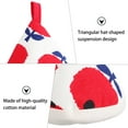 thumbnail image 2 of SOPOTUTU 2-Pack Triangle Cotton Pot Handle Covers, Kitchen Gloves, Decorative and Protective Caps, 2 of 8