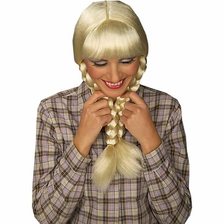 Inga from Sweden Wig Adult Halloween Costume Accessory