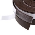 thumbnail image 4 of Uxcell Self Adhesive Weather Stripping Frameless Door Bottom Seal for Doors Brown 25mm x 3.28ft, 4 of 5
