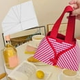 thumbnail image 4 of Foldable Food Basket Sew Template, Acrylic Handbag Sewing Template DIY Ruler for Picnic Bag Lunch Bag, for Crafting Enthusiasts, 4 of 7