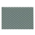 thumbnail image 1 of Fleur De Lis Cutting Board, Abstract Dotted Rectangles with Floral Pattern Polka Dots with Vintage Motifs, Decorative Tempered Glass Cutting and Serving Board, Large Size, Sage Green, by Ambesonne, 1 of 1