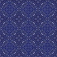 thumbnail image 1 of Ahgly Company Machine Washable Indoor Square Transitional Denim Dark Blue Area Rugs, 7' Square, 1 of 7