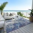 thumbnail image 6 of Addison Rugs Chantille Indoor/Outdoor Transitional Abstract Blue Washable Rectangle Rug, 10' x 14', 6 of 6