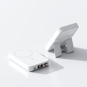 10000mAh Portable Magnetic Wireless Charge Power Bank w/ Phones Stand