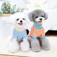 thumbnail image 2 of Yidarton Fall/Winter Pet Clothes Small Dog Teddy Bomei Hey Nose Dress Multicolor Dog Clothing Pet Clothes light blue S, 2 of 9