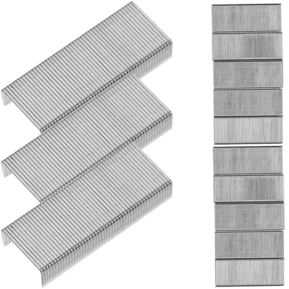 WEUVEB 15 Boxes Metal Staple Refills for Students Office Use Small and Light