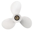 thumbnail image 2 of Aluminum Alloy Propeller,3 Blade Aluminum Alloy Marine Propeller Propeller Blade Rugged and Tough, 2 of 14