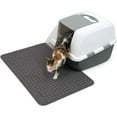 thumbnail image 5 of Catit Cat Litter Mat, Rectangle, Large, Grey, 44366 Grey Large, 5 of 7