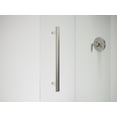 thumbnail image 7 of Kohler 707602-8L-BL 63.5 in. Pleat Sliding Bath Door with 0.31 in. Thick Glass - Matte Black, 7 of 7