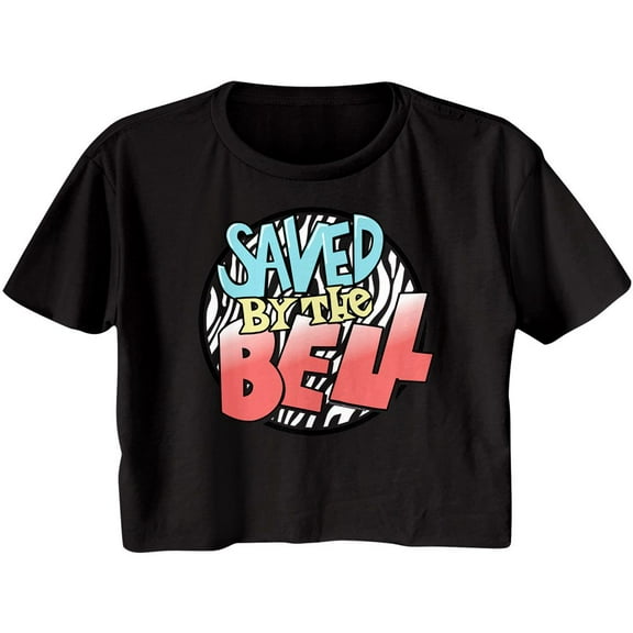 Saved By The Bell I Want My SBB Black Women's Crop T-Shirt