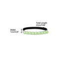 thumbnail image 3 of INSPIRE CHIC Women's Shoe Strap Belt Band with Pearls Elastic Shoe Strap Green M, 3 of 4