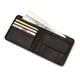 thumbnail image 3 of Cartera corta de cuero de PU para hombre, billetera de negocios, monedero, tarjetero informal, tarjetero de dos pliegues, 3 of 6
