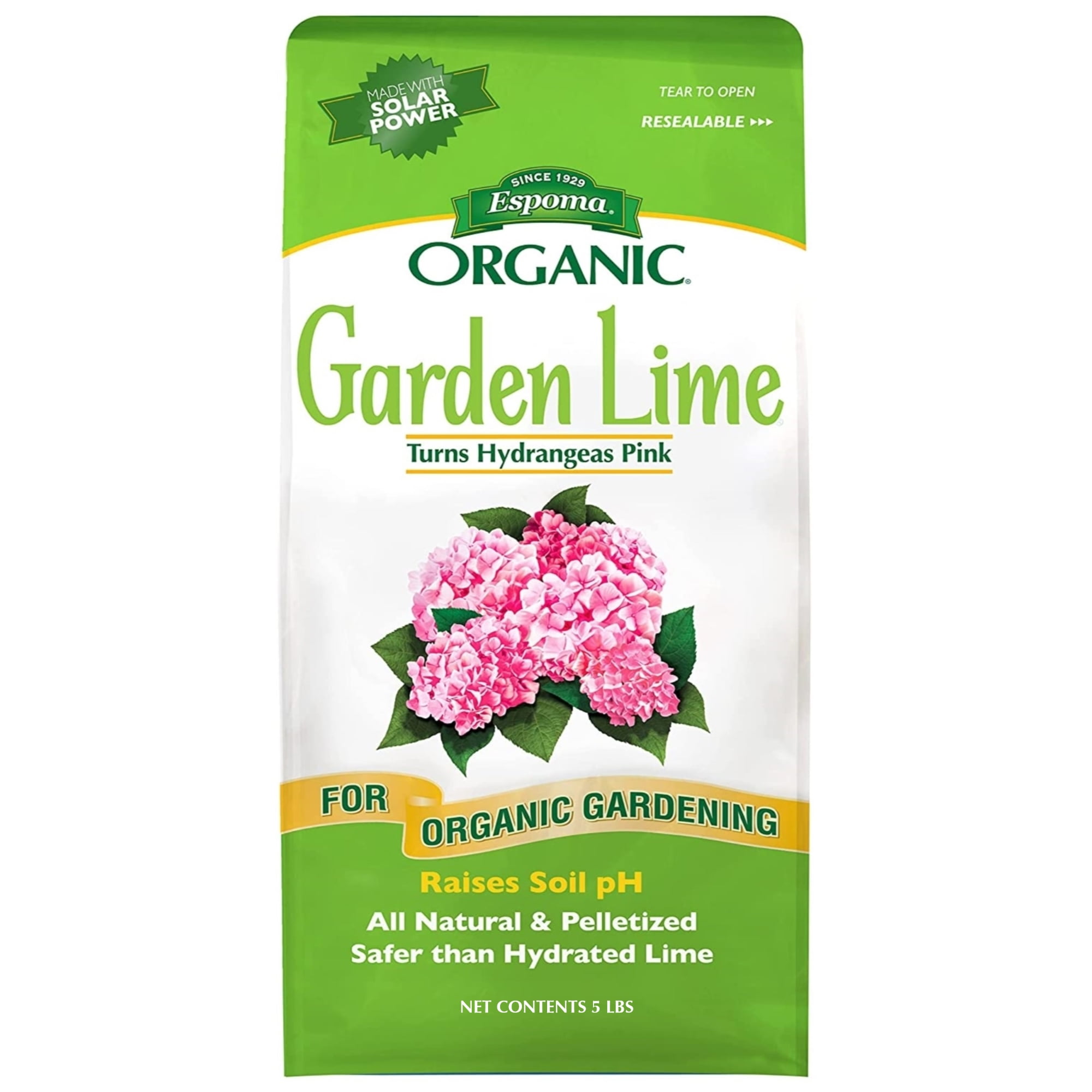 (2 pack) Espoma Organic Garden Lime 5 lb Fertilizer - Covers 135 sq ft
