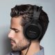 thumbnail image 3 of Panasonic - Auriculares RP-HT161-K de tama&ntilde;o completo para colocar sobre la oreja, ligeros, con cable largo, 3 of 7