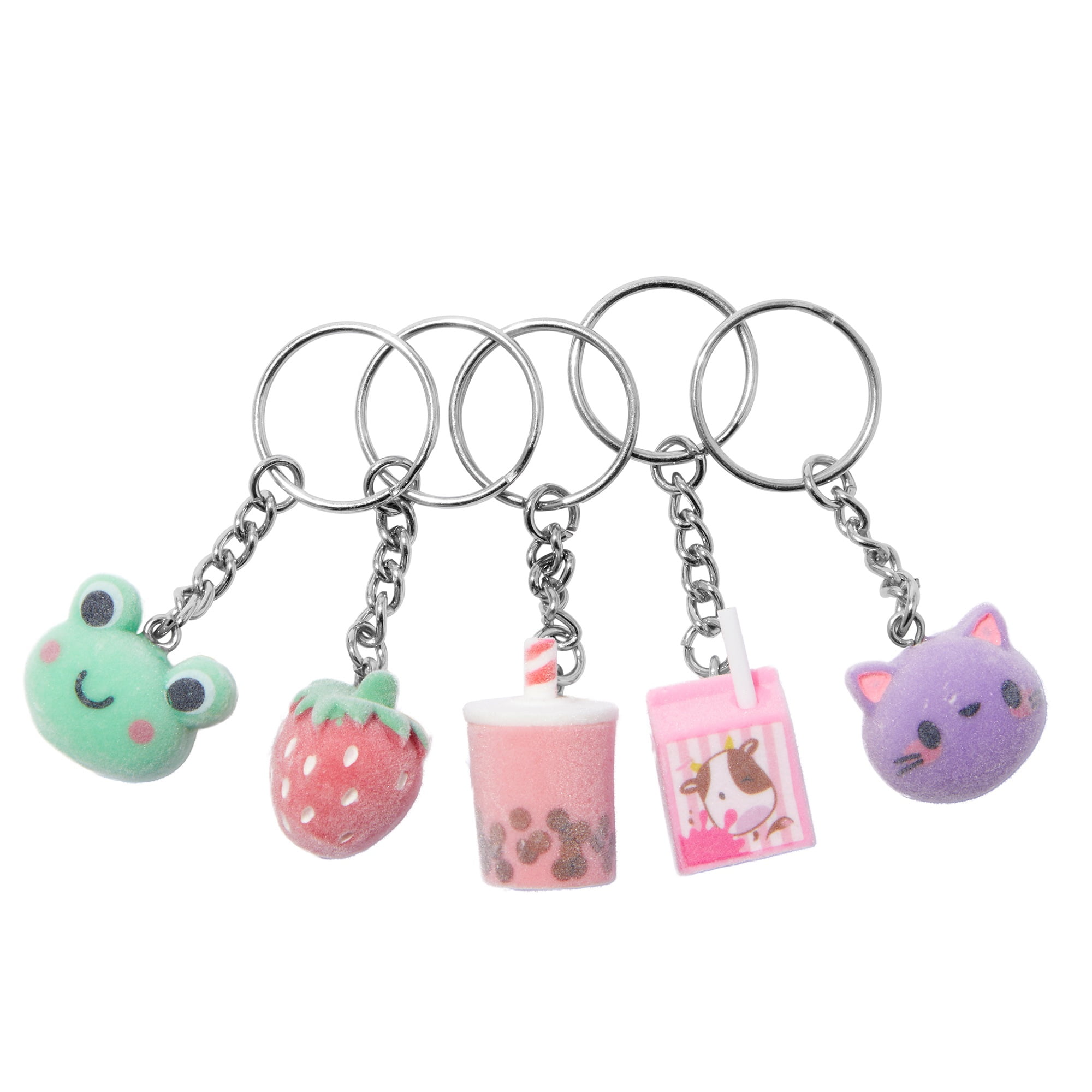 Claire's Best Friends Pizza Slice Keychain for Kids, Cute and
