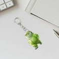 thumbnail image 4 of Multiple Funny and Cute Small Animals 2D Flat Acrylic Pendant Keychain Car Rearview Mirror Pendant Mirror for Car, 4 of 7