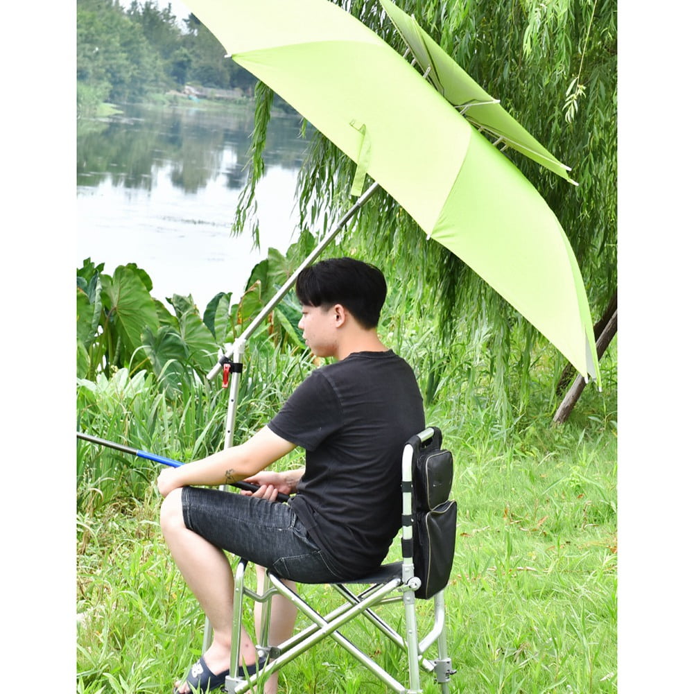Fishing chair with umbrella holder sale