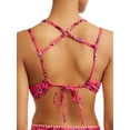 thumbnail image 3 of Time and Tru Women's Storybook Romance Push Up Bikini Swimsuit Top, 3 of 4