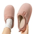 thumbnail image 6 of Women's Slippers Fall Slippers for Women Indoor Slippers Warm Shoes For Winter Comfort Soft Cozy Home Footwear With Memory Foam Arch Support, 6 of 7