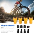 thumbnail image 4 of LJNYFDC Lightweight Bike Tire Pump Accessory Bicycle Valve Adapter Presta to Schrader Converter Rustproof Durable Air Compressor Tool for Bicycles, 4 of 7