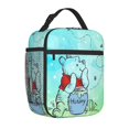 thumbnail image 2 of Winnie Bear P-ooh Reusable Lunch Bags Portable Insulated Lunch Box Tote Bag Cooler Office Picnic, 2 of 9