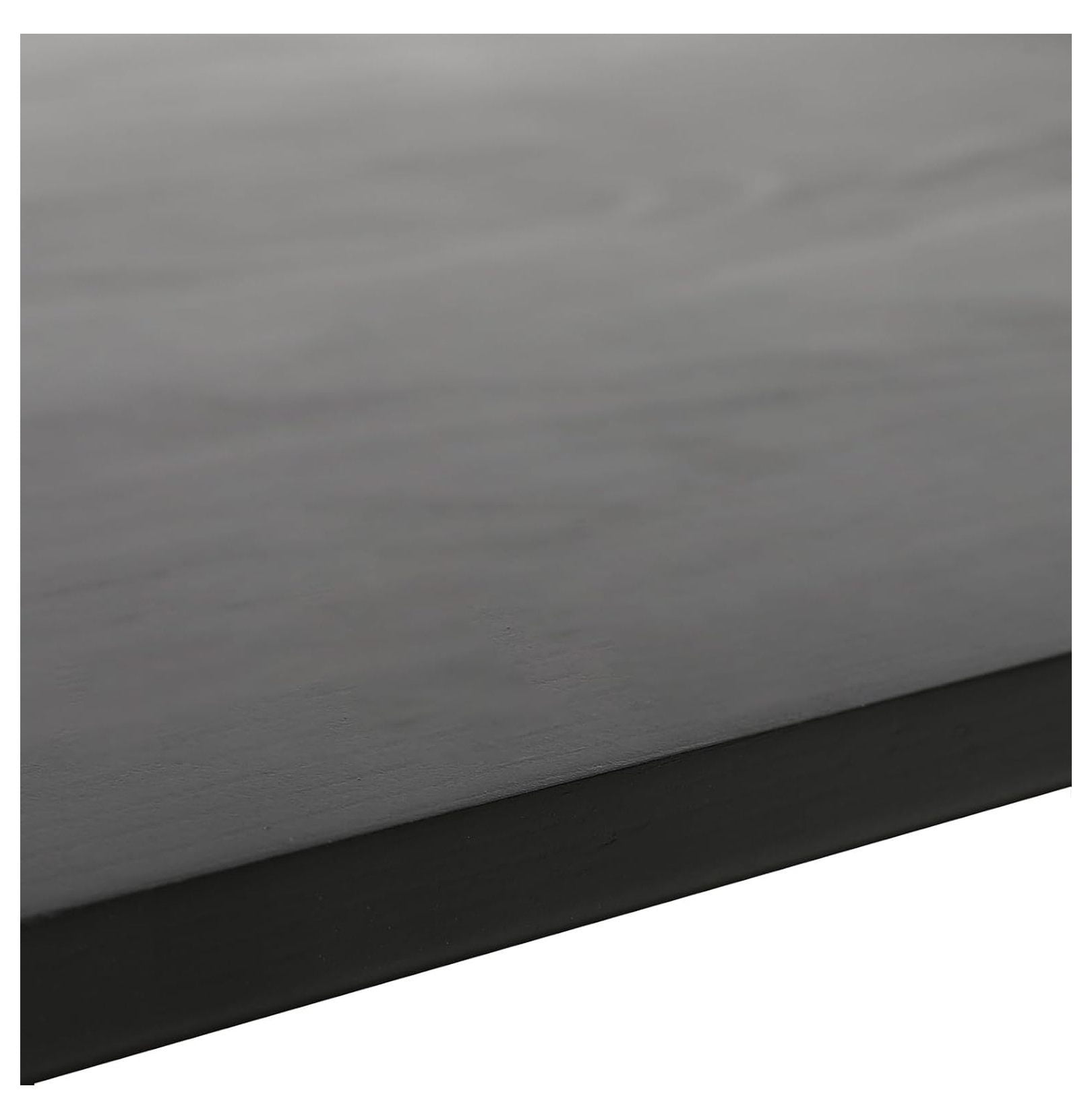Stove Top Cover Noodle Board, Pine Wood Tray with Handles, 30x22 Inch Kitchen Stove Cover, Thickened Cutting Board, Black