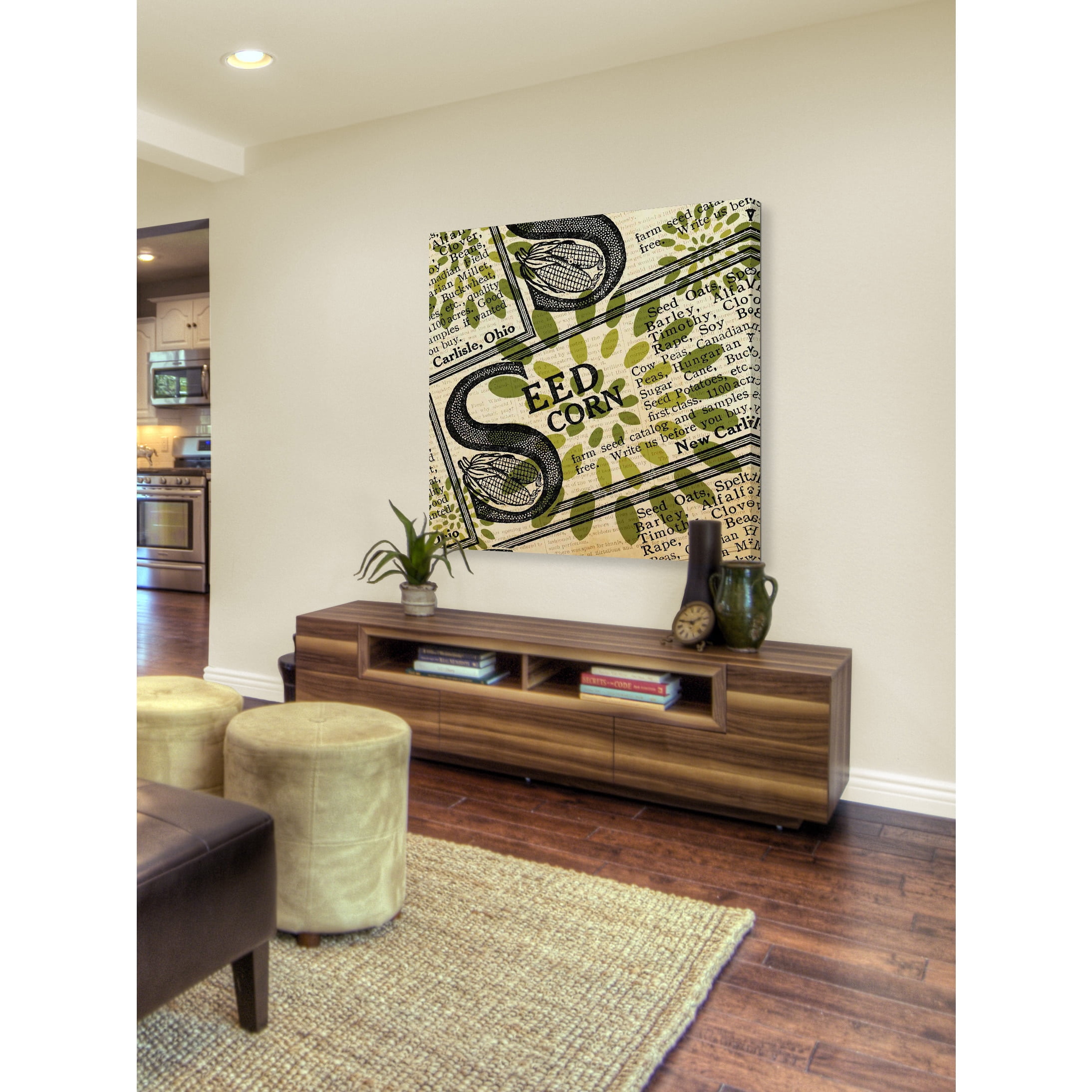 Marmont Hill "Going Green 7" Painting Print on Canvas