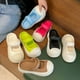 thumbnail image 3 of Sandalias y pantuflas EVA de verano para mujer, tendencia al aire libre 2024, sandalias versátiles de suela plana, pantuflas de color en contraste de doble uso, 3 of 6