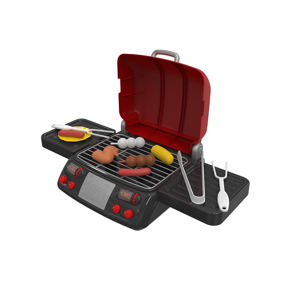 Children Kitchen Toy Barbecue Grill Simulation Smoke Spray Oven Play