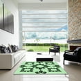 thumbnail image 6 of Ahgly Company Indoor Rectangle Patterned Mint Green Area Rugs, 7' x 9', 6 of 6