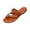 Brown, variant on Sandals Women Dressy Summer Flat, Barefoot Sandals Women, Women's Colorblock Toe Loop Slides, Women's Colorblock Metal Buckle Toe Loop Slide Sandals, Open Toe Flat Sandals for Summer, Black 9