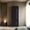 Black, variant on DEPOT E-SHOP Trego Armoire, 3 Doors, 3 Shelves, Walnut / Black Wengue