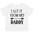 thumbnail image 3 of Inktastic I Got It from My Daddy Boys or Girls Toddler T-Shirt, 3 of 5
