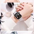 thumbnail image 4 of Reloj electrónico deportivo con forma de corazón para niños y parejas, con diseño de corazón, con luz LED, de Apple, para estudiantes, 4 of 6